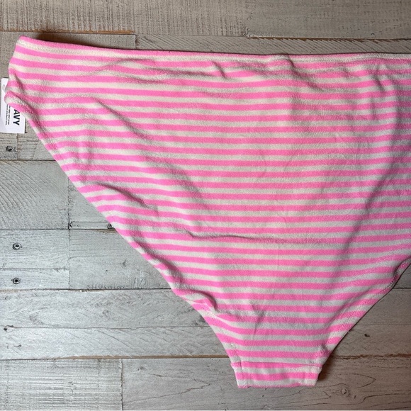 Old Navy Pink Low Rise Terry Classic Bikini Bottoms NWT Size 4X - Picture 8 of 13